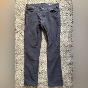 Faherty 5 pocket terry stretch pants size 33